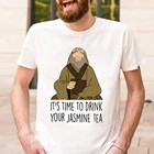Футболка Uncle Iroh's Time To Drink Your Jasmine Tea, забавная футболка, прямые поставки, горячая распродажа