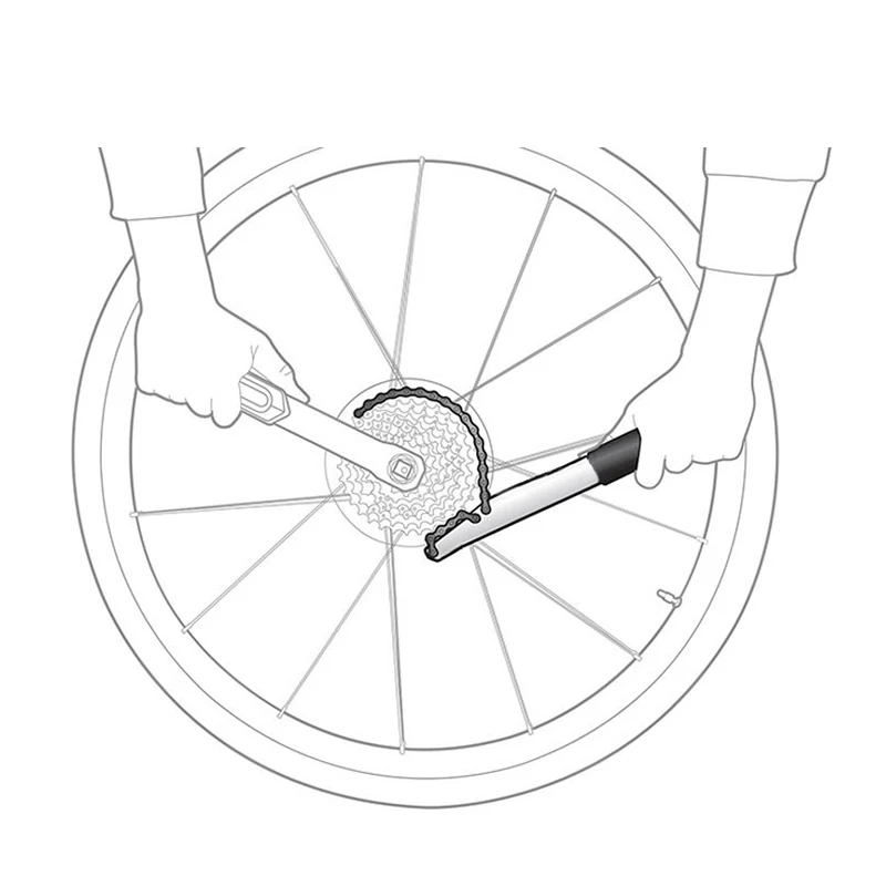 Велосипедная кассета Freewheel инструмент для удаления карт Flyewheel для снятия MTB велосипеда один-pece Инструменты для ремонта бензопилы Аксессуары для велосипеда