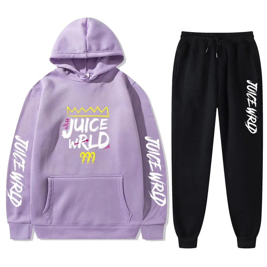 Спортивный костюм мужской зимний из 2 предметов толстовка с капюшоном и штаны -