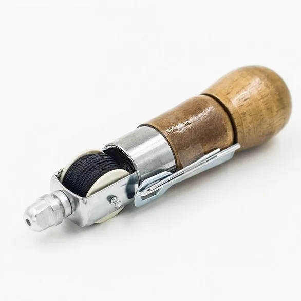 Замок стежка швейная Awl набор ниток иглы прошитая кожаная ткань DIY ремесло