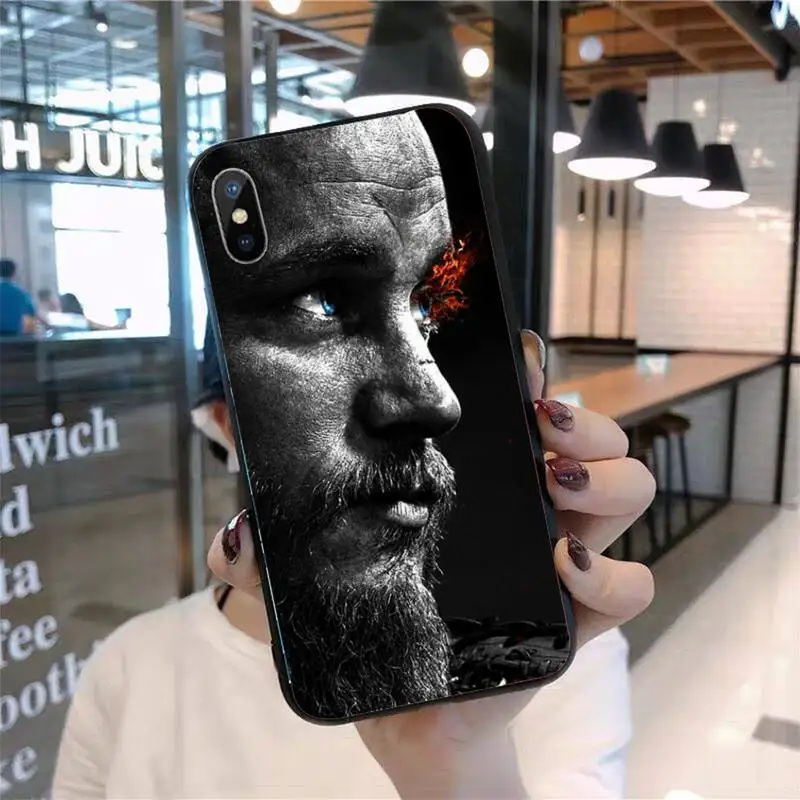 

Ragnar Lothbrok Vikings Phone Case for iPhone 11 12 pro XS MAX 8 7 6 6S Plus X 5S SE 2020 mini