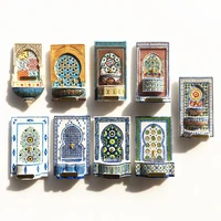 europe morocco 3d fridge magnets tourist souvenir decoration articles handicraft magnetic refrigerator collection gifts