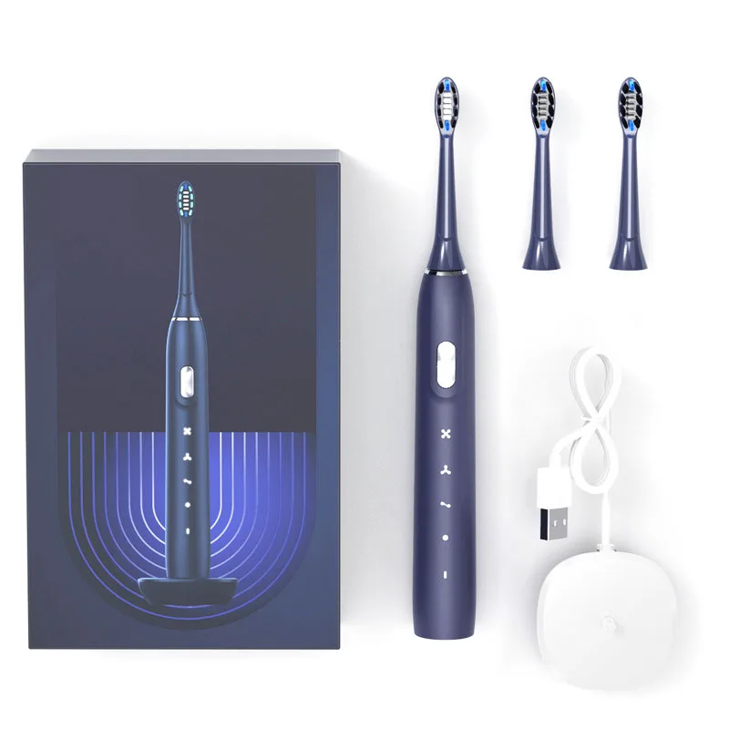 Магнитная левитационная звуковая электрическая зубная щетка для взрослых