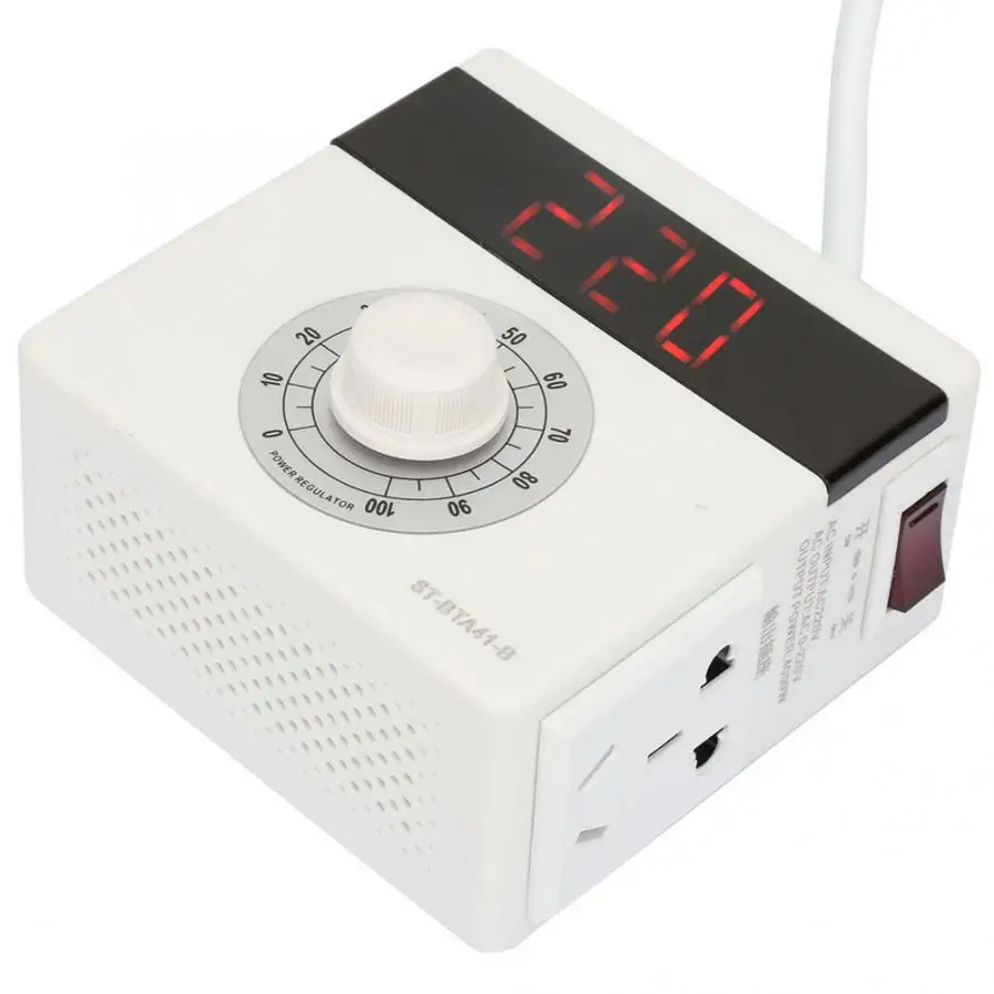 4000 Вт контроллер скорости двигателя электронный регулятор напряжения SCR