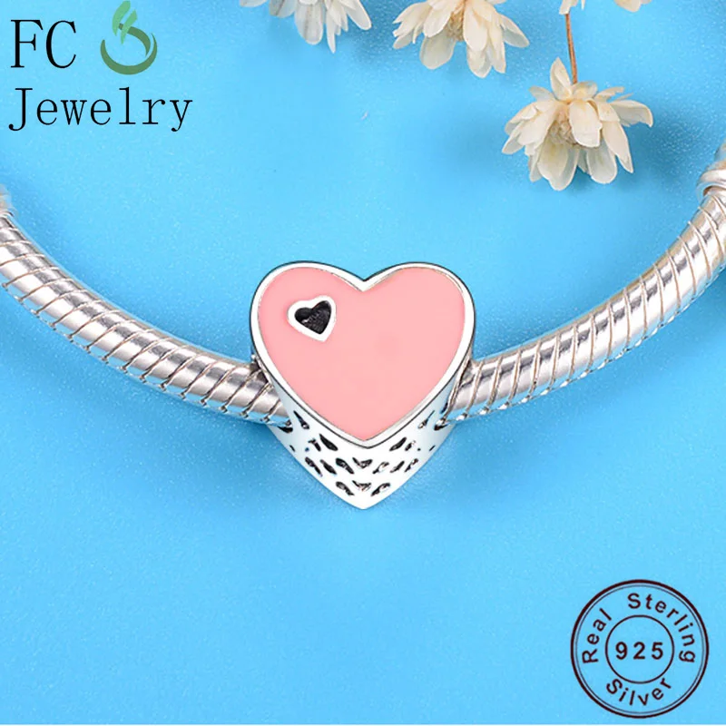 FC ювелирные изделия подходят оригинальные BrandCharms браслет 925 серебро Европейский