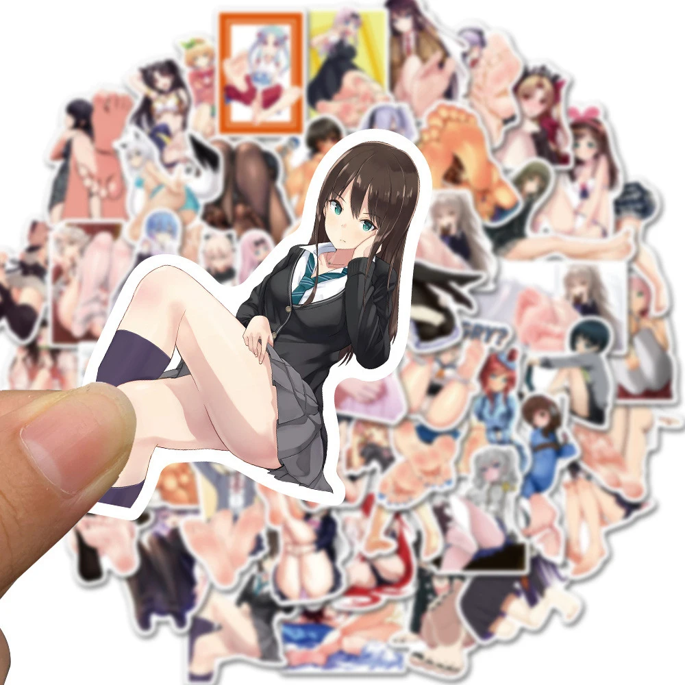 103050pcs sexy beauty girl stickers beautiful women pegatinas travel retro graffiti skateboard waterproof diy cool sticker toy free global shipping