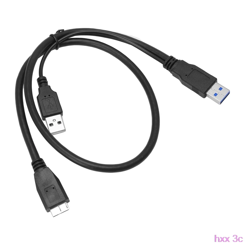 Внешний жесткий диск USB 3 0 Dual Power Y Shape 2 x Type A на Micro B Cable|Инструменты для кабеля| |