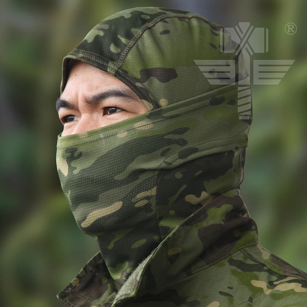 Балаклава кепка Мультикам CP 18 цветов камуфляжная тактическая маска для