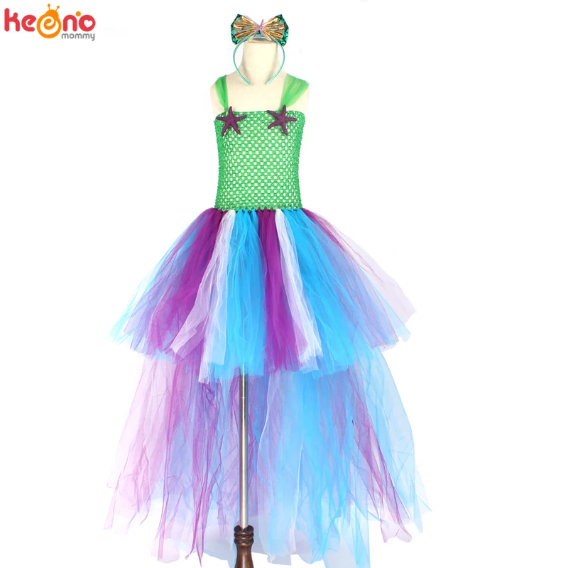 Платье-пачка детское летнее с юбкой-годе цветочным принтом | Детская одежда и