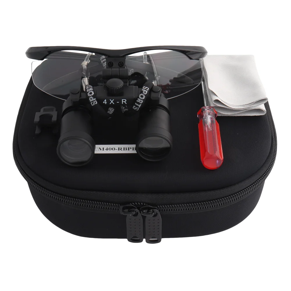 Бинокулярная Стоматологическая хирургическая Лупа с высоким увеличением 4x 6x 8x