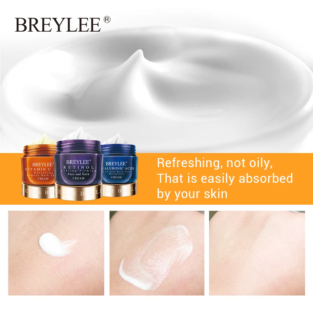Крем для лица BREYLEE с витамином C и гиалуроновой кислотой |