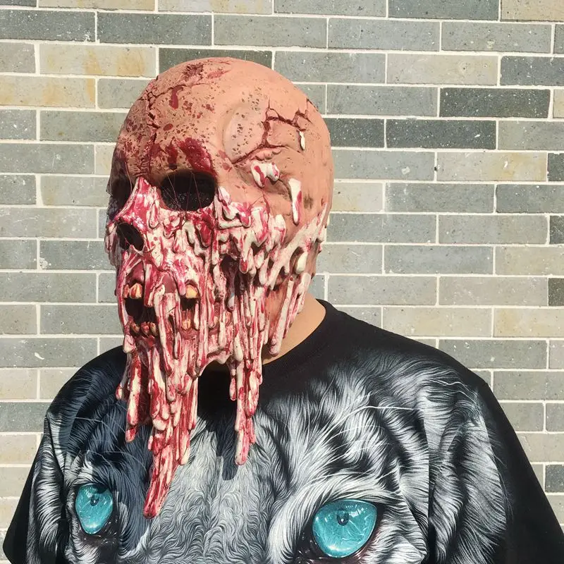 Горячая Распродажа страшная маска демона идеально подходит для карнавала и