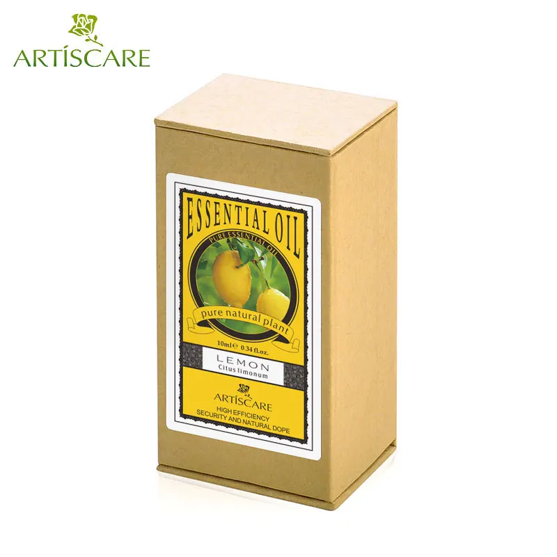 ARTISCARE 100% натуральный чистый лимон эфирное масло 10 мл для осветления и отбеливания