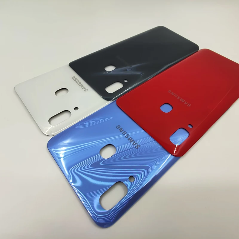Samsung Galaxy A30 2019 задняя крышка батарейный чехол дверь Корпус Крышка Замена для samsung a
