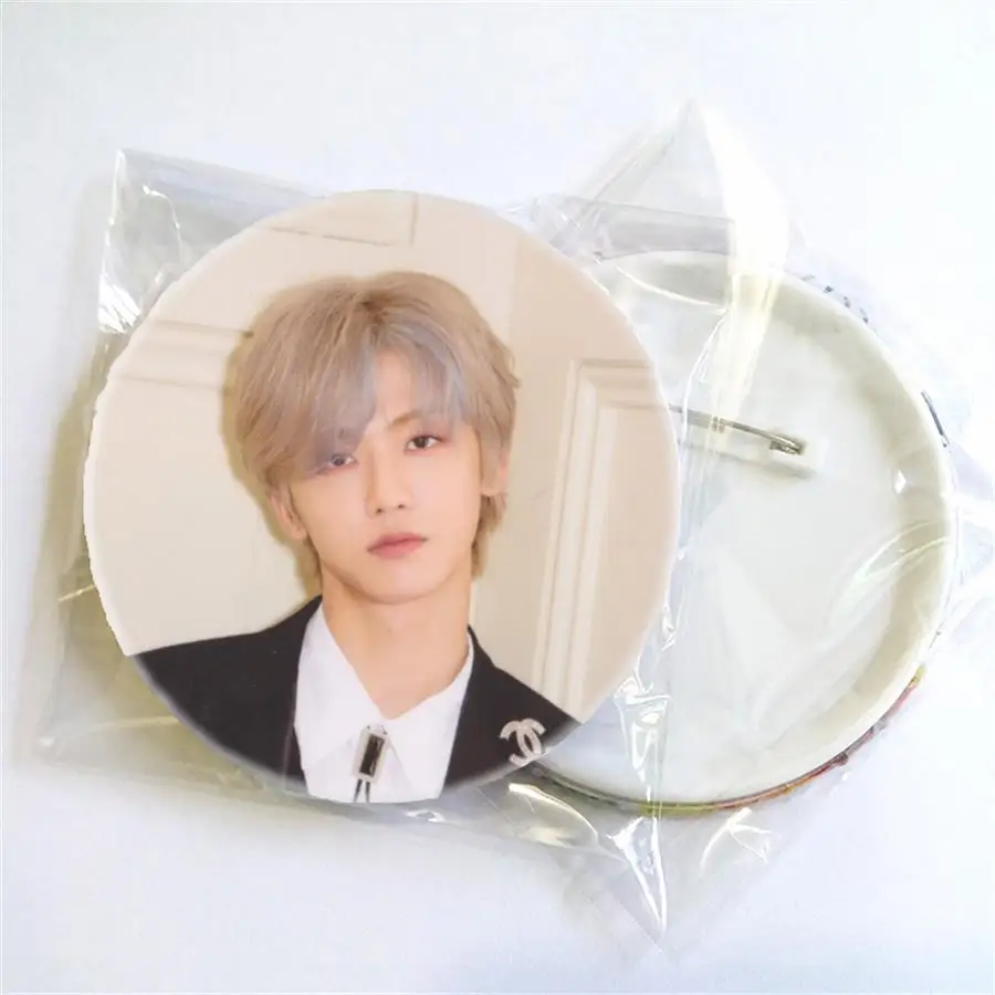 Kpop NCT значок мечты для кронштейн одежды мы бум Jaemin Jeno мода нагрудные булавки брошь кнопка - Окраска металла: Jaemin