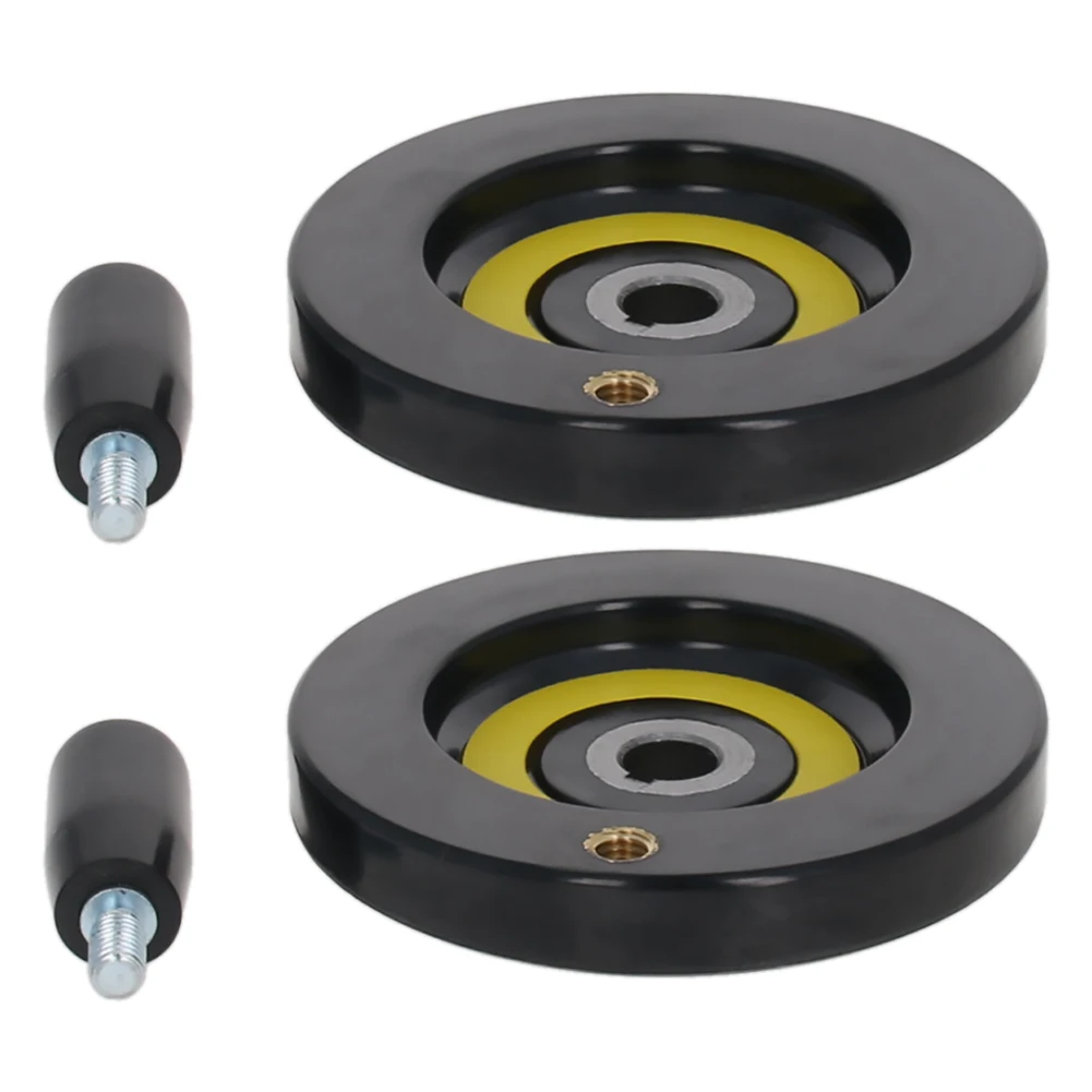 Hot 1pcs/2pcs Back Ripple Hand Wheel 8~18mm Central Hole Diameter Machine Accessories Machining For Lathe Milling Tools |