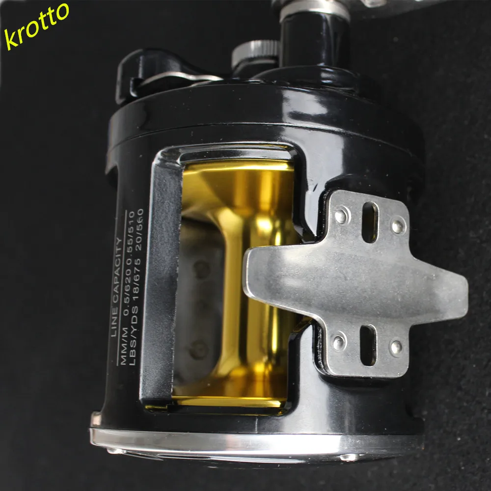 3.4:1 12000 Right Hand 8 Bearings Saltwater Fishing Reels Deep Sea Trolling Drum Reel Max Drag 25kg | Спорт и развлечения