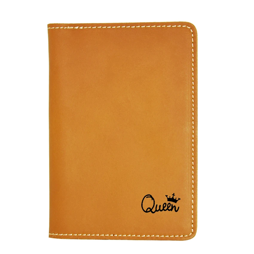 Женская Обложка для паспорта из натуральной кожи с гравировкой | Багаж и сумки