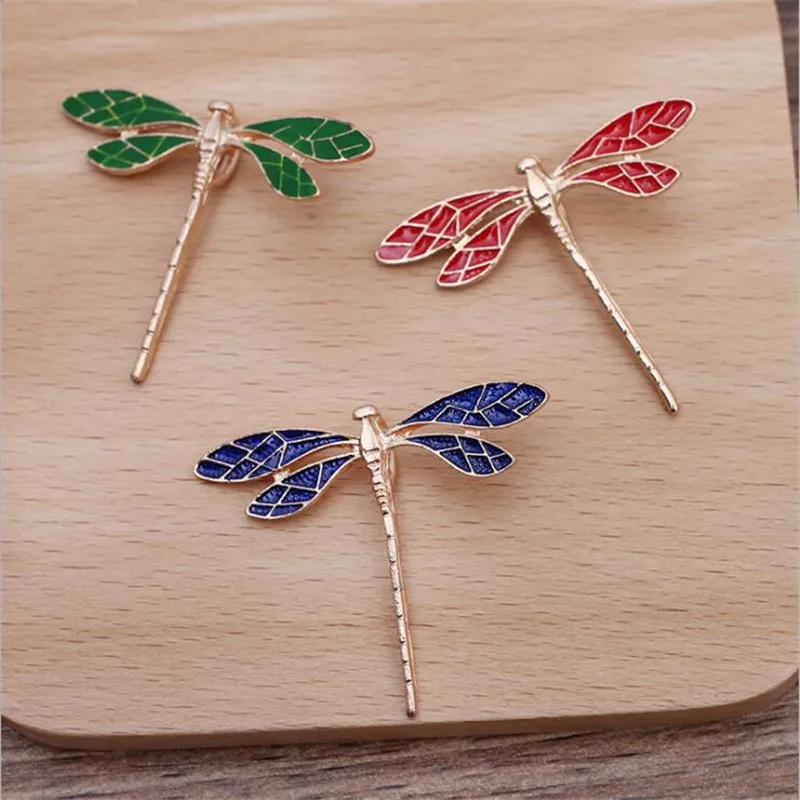 

SIXTY TOWFISH 5 Pieces Colourful Jewelry Accessories Alloy Material Size 36*43 mm Dragonfly