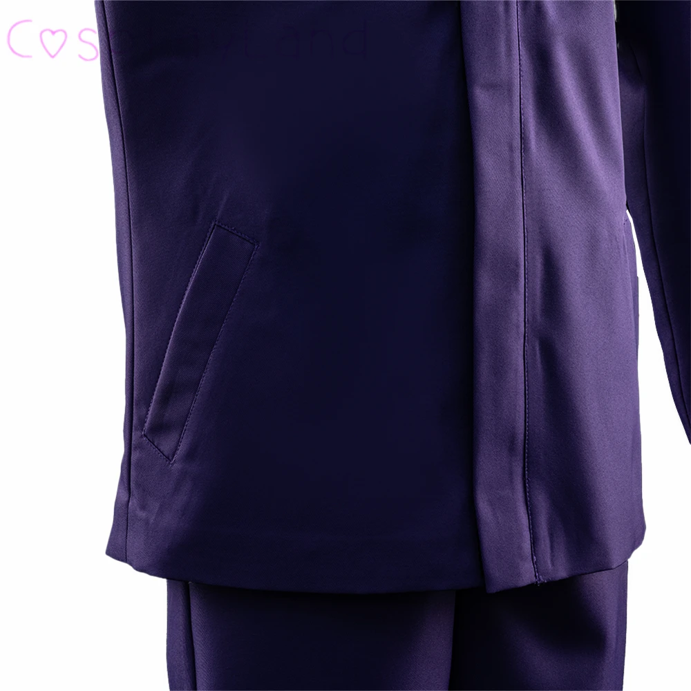 

Anime Costumes Jujutsu Kaisen Satoru Gojo Cosplay Costume Halloween Christmas Party Uniform Top Pants Full Set Men Outfit