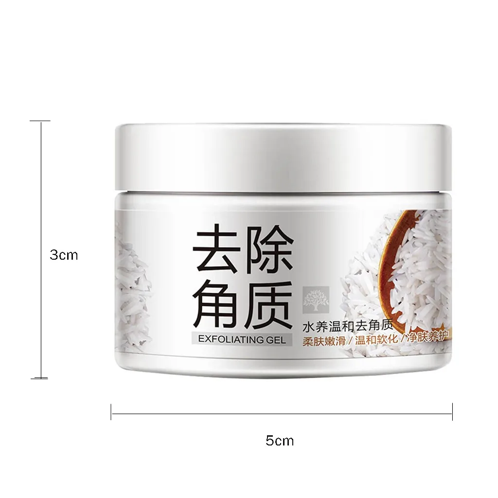 Отбеливающий крем для лица закрытия пор отшелушивающая рисовая Сыворотка