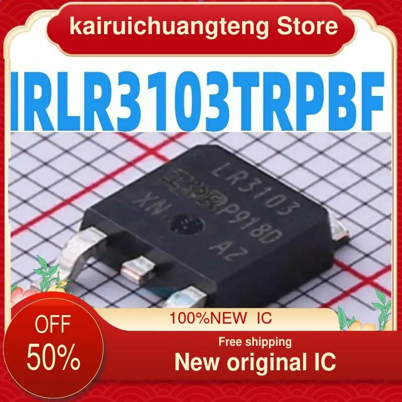 

Новый оригинальный IC 10-200 шт. IRLR3103TRPBF TO-252-3 30 В/55A