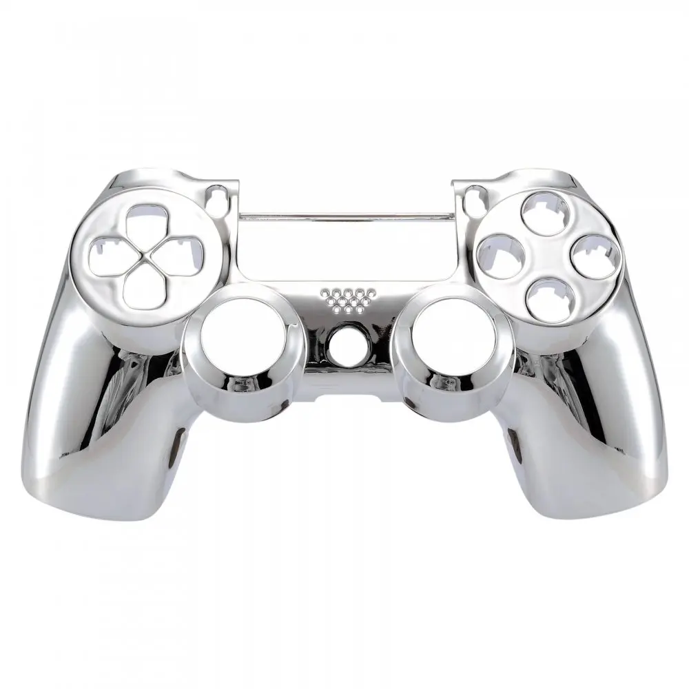 Хром Edition спереди Корпус Оболочка Чехол запасных частей для Playstation 4 PS4 тонкий Pro