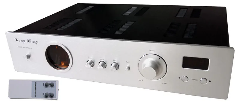 Новый High End XiangSheng 728A вакуумный 12AT7 12AU7 трубки Предварительный усилитель стерео Hi-Fi