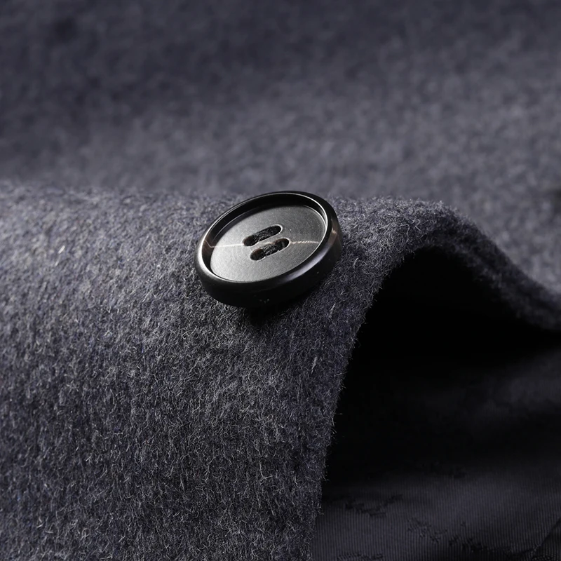 Новое поступление зимнее высококачественное шерстяное длинное пальто BATMO для