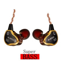 Super Bass Headphones TPE Nylon Wire Wired Earphone Hifi Sport Earphones L Curved Plug Headset for Umidigi Redmi Note 8 Huawei