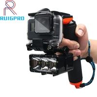 shutter trigger floating hand grip diving buoyancy stick for gopro hero 10 9 8 7 6 5 sj5000 xiaomi yi4k sport camera accessories