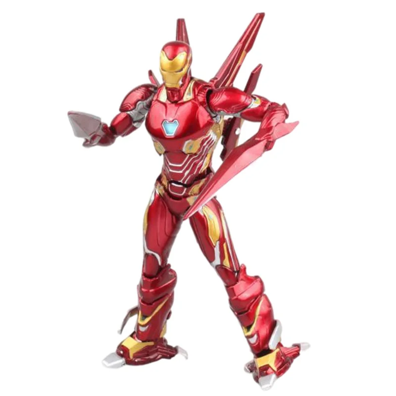 

SHF IronMan MK50 Marvel Legends Avengers Age Of Ultron Action Figure Mark50 Pvc 16cm Figma Movie Model Collection Toys Boy Gift