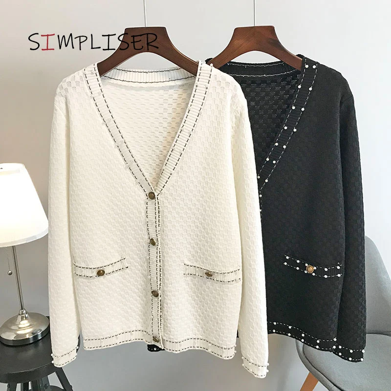 

Женский трикотажный кардиган, однобортный, с длинным рукавом, осень 2021