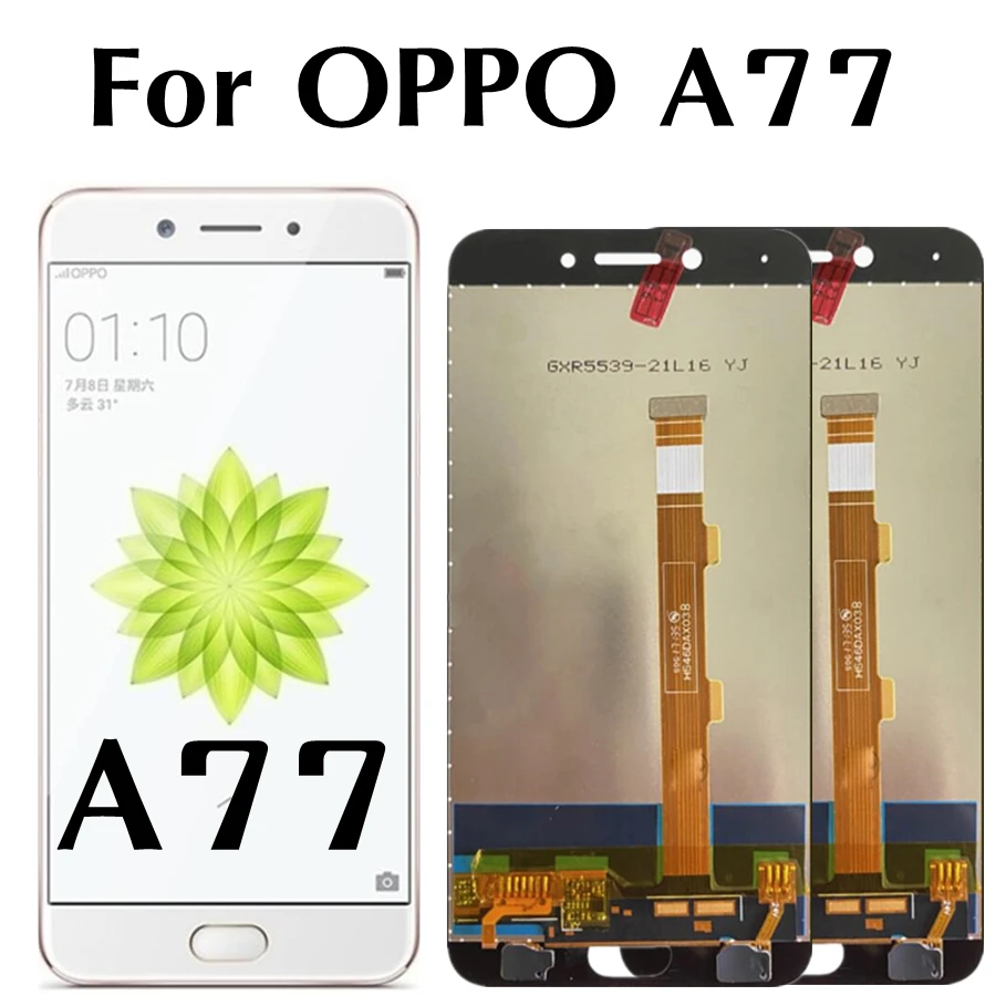 

5.5" For OPPO A77 A77T CPH1715 LCD Display Touch Screen Digitizer Assembly Replacement For oppo F1s A1601 2017 LCD Screen
