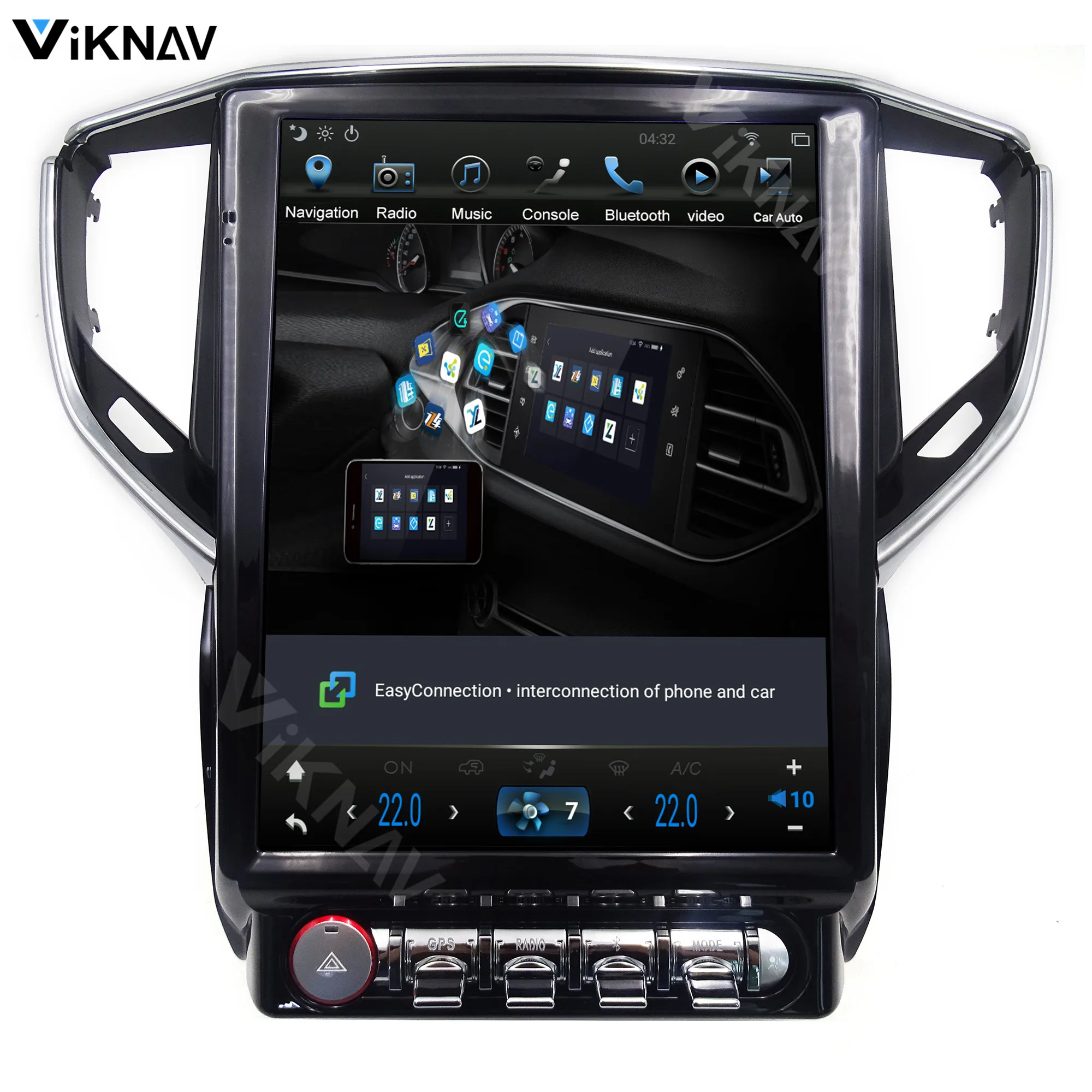 Автомагнитола 2 din на Android мультимедийный плеер для Maserati ghiсот 2014 2015 2016