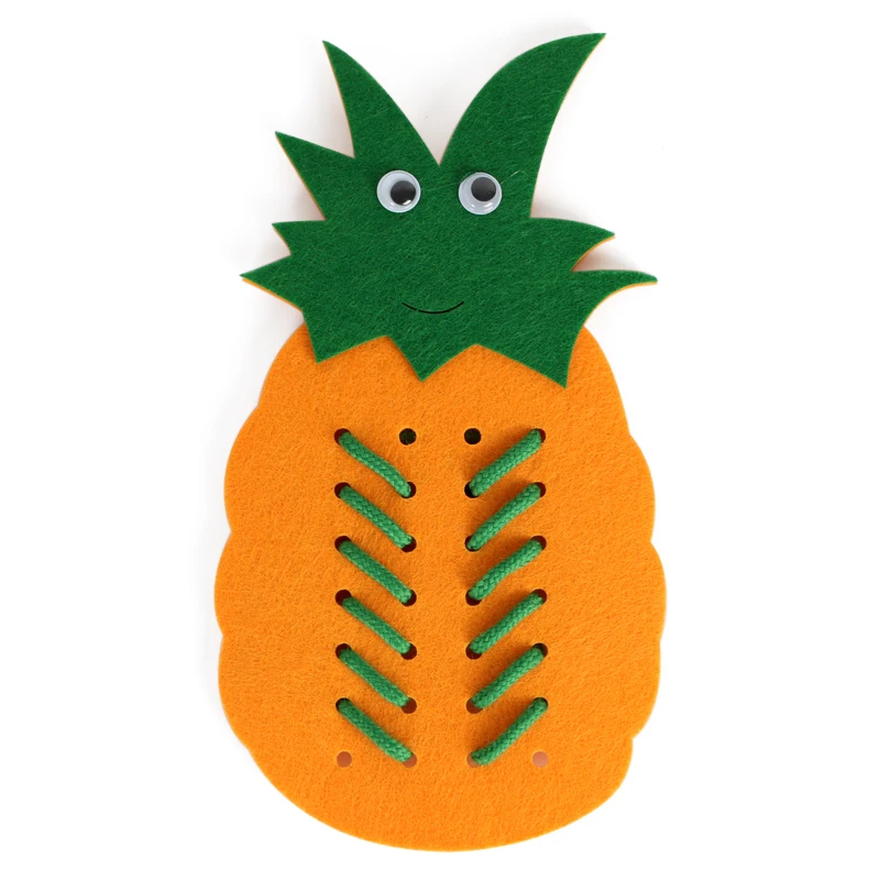 Недорогая веревка с ананасами детская обувная обувь ручной работы обучающие