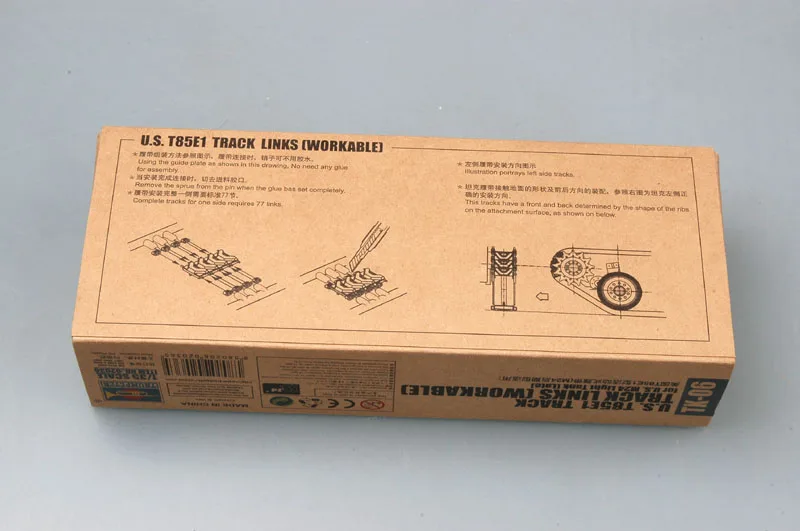 Пластиковая Сборная модель Trumpeter 1/35 02036 US T85E1 M24 | Игрушки и хобби