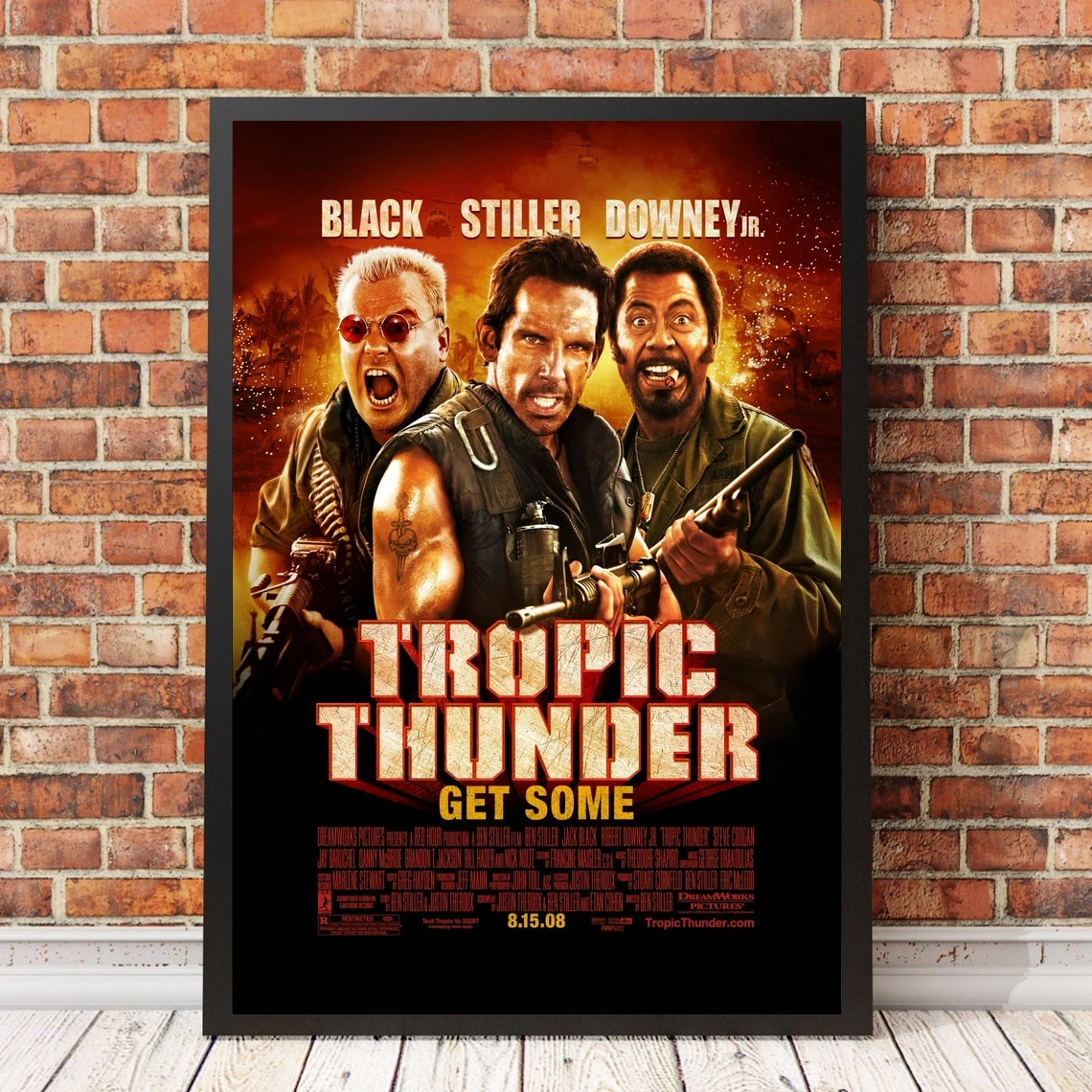 

Классический постер из фильма «троп грома», холст, художественные принты, украшение для дома, настенная живопись (без рамки)