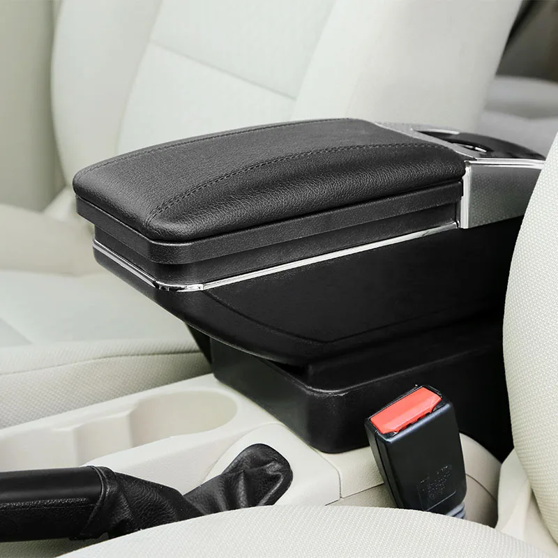 Armrest box For Nissan Note 2016-2018 central Store content Storage with cup holder ashtray USB Charging accessories | Автомобили и