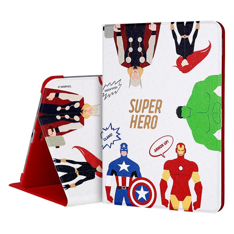 

Marvel tablet protective case is suitable for iPad Pro 11 2020 Captain America matepad Ultra Slim Magnetic Cover Case