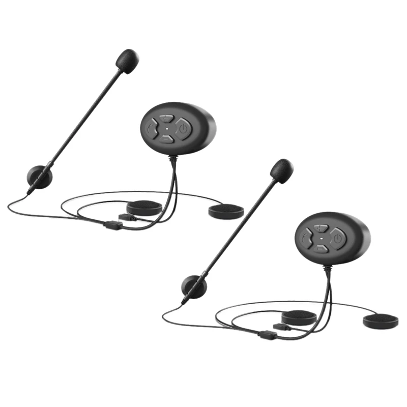 

DK12 1 комплект мотоциклетный шлем система внутренней связи по Bluetooth гарнитура полный дуплекс Интерком Беспроводной Bluetooth Шлемы-гарнитуры