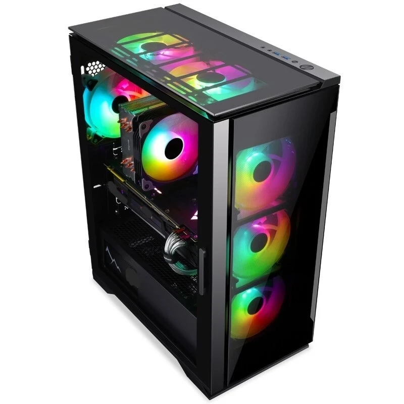 Настольный компьютер Intel Xeon E5-2650 8-Core/GTX1050/GTX 750 8G/16G RAM 256G SSD дешевый игровой