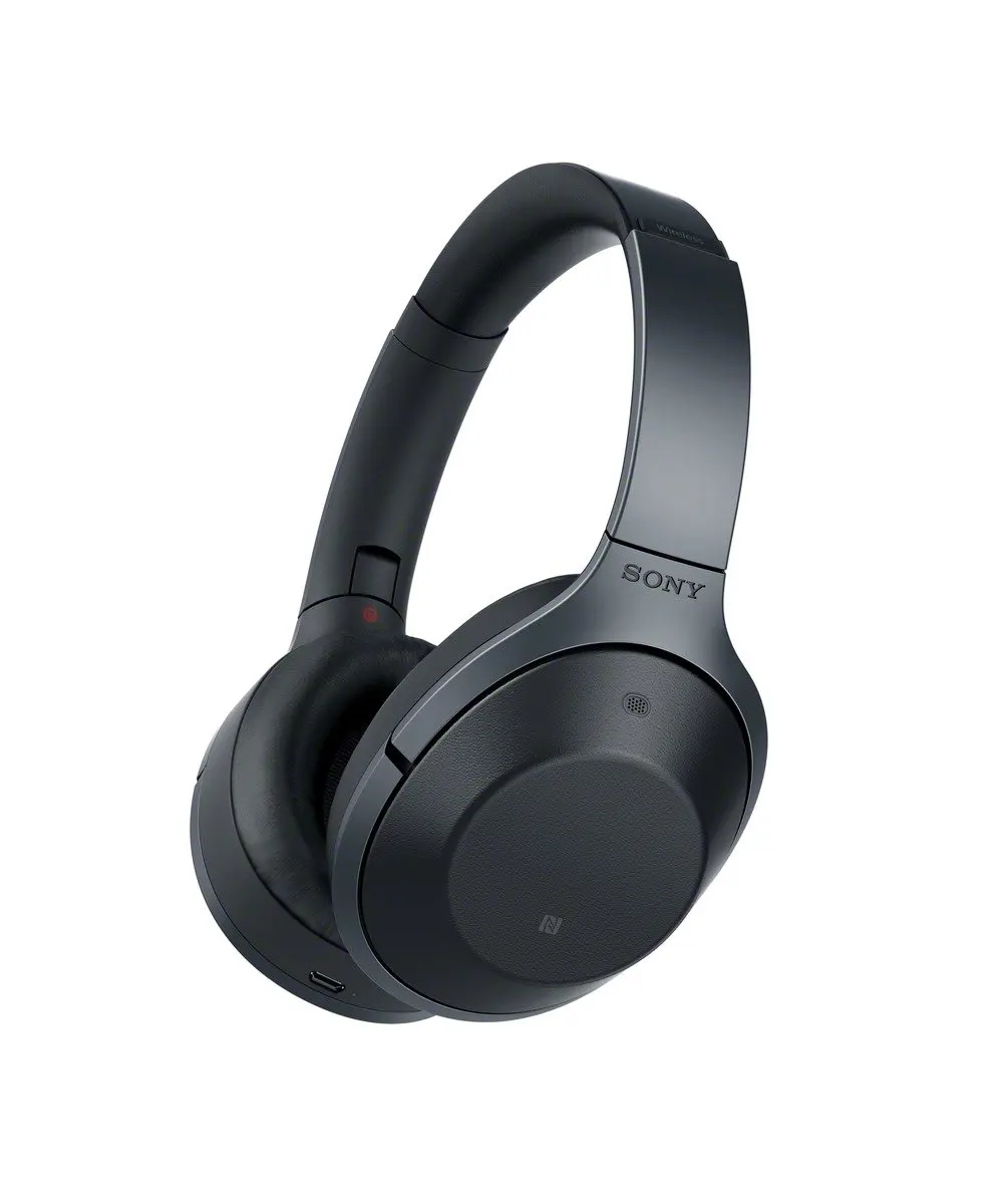 Б/у наушники sony с шумоподавлением MDR-1000X беспроводные Bluetooth наушники с микрофоном и голосовым управлением Hi-Res