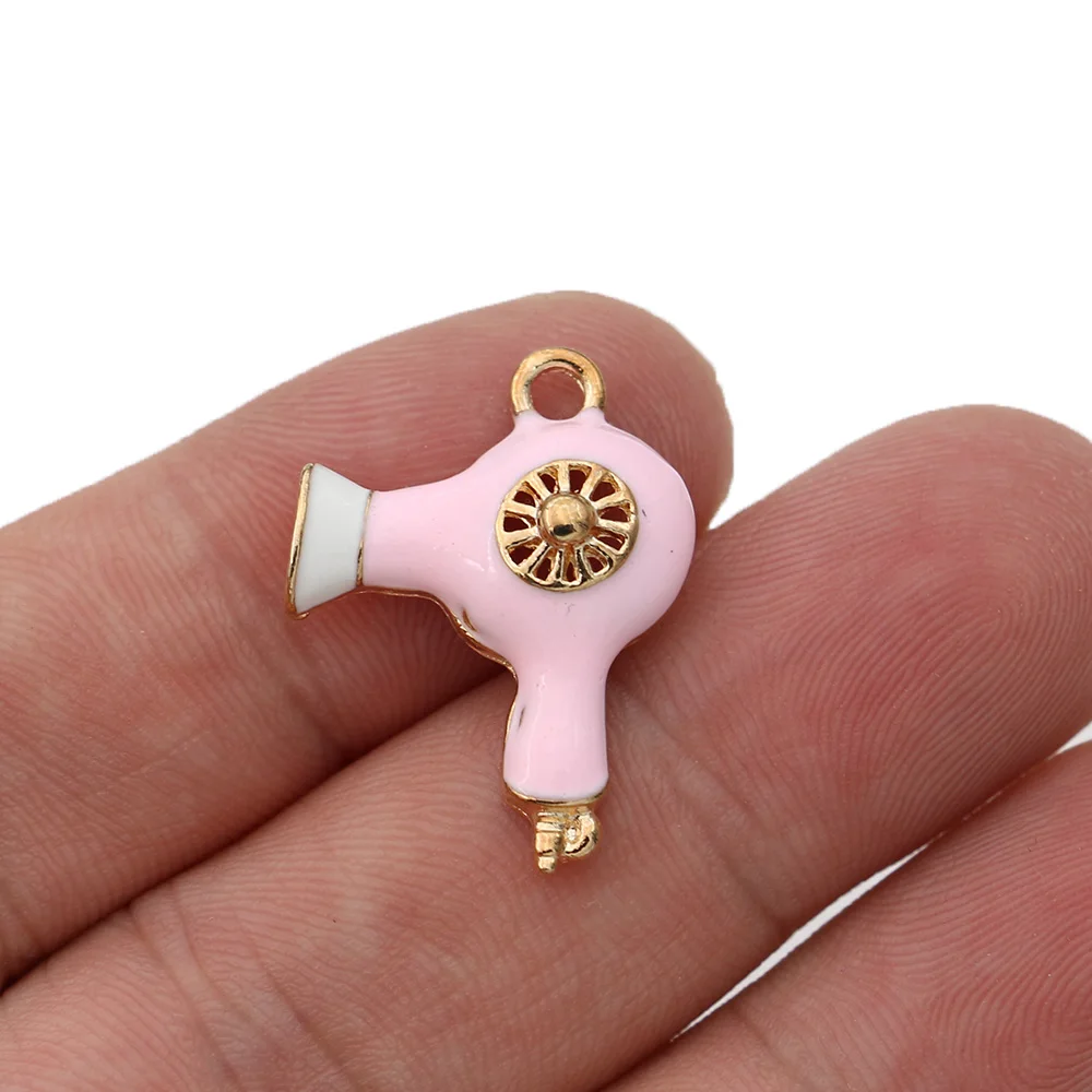 Эмалированная позолоченная Подвеска для сушки волос 5 шт.