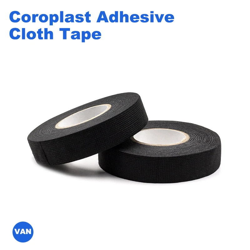 Новая клейкая тканевая лента Tesa типа coropast длиной 15 м для кабельного жгута ширина