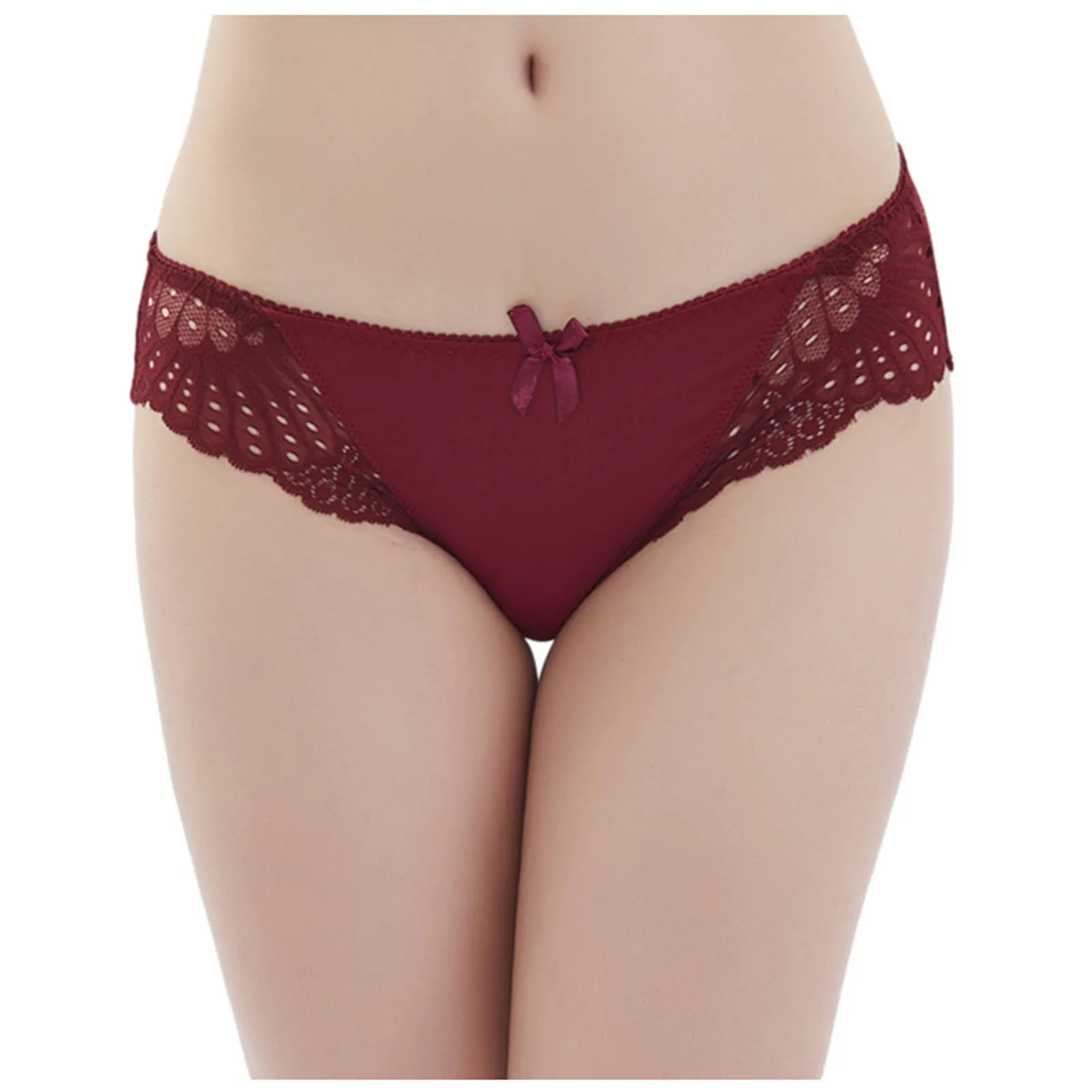 

Women's Invisible Underwear Female Stretch Intimates Sexy Lace Floral Panties Seamless Lingerie Breathable Underpants 1/3/5pcs