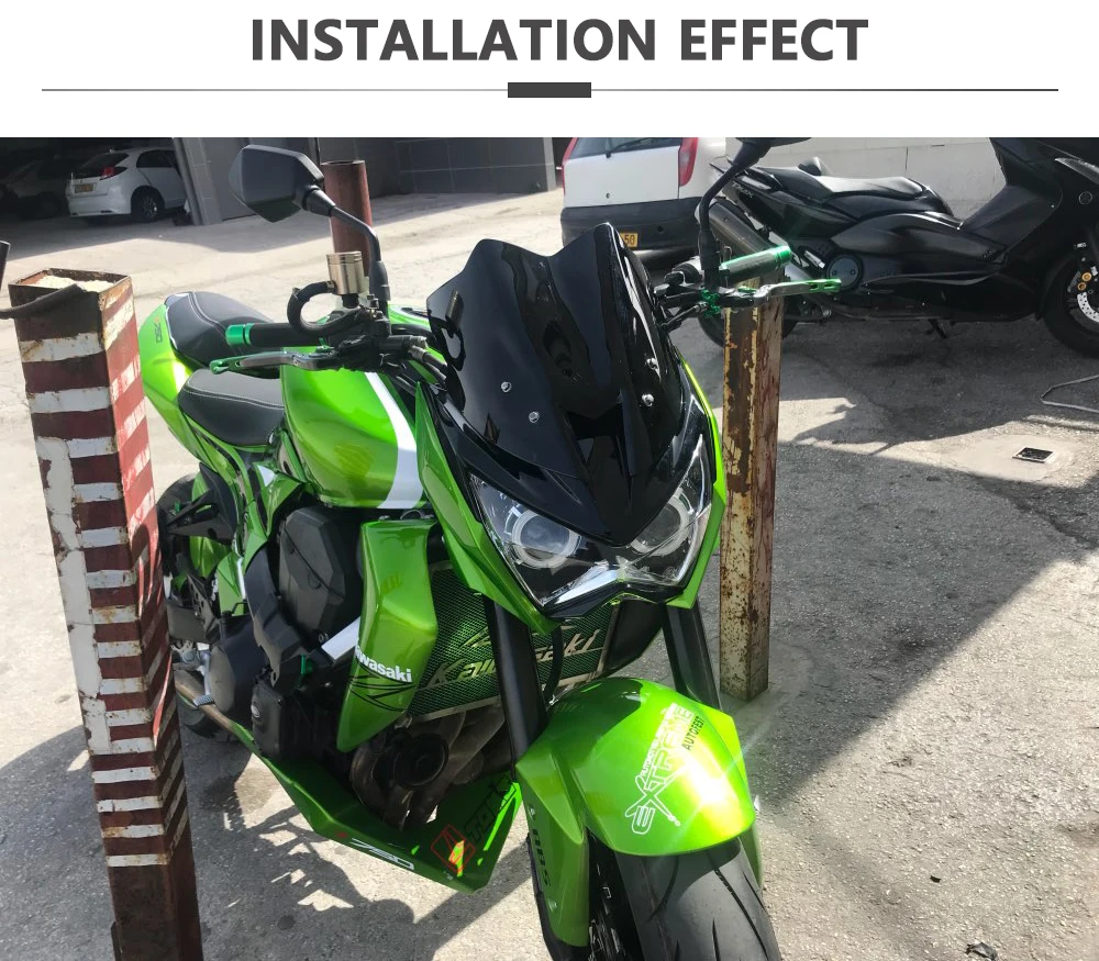 KEMIMOTO для Kawasaki Z800 Z250 Halo Eye HID проектор на заказ головной светильник ABS в сборе Z 250 Z 800 2013 головной светильник