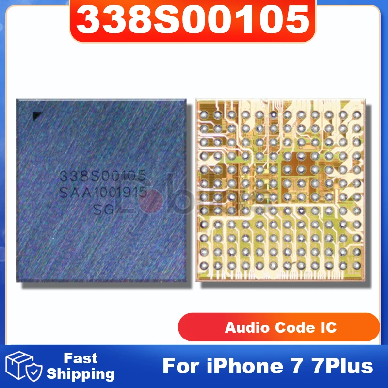 

10Pcs/Lot 338S00105 U3101 For iPhone 7 7Plus Audio Code IC BGA Mobile Phone Integrated Circuits Replacement Parts Chipset Chip