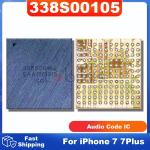 10pcslot 338s00105 u3101 for iphone 7 7plus audio code ic bga mobile phone integrated circuits replacement parts chipset chip free global shipping
