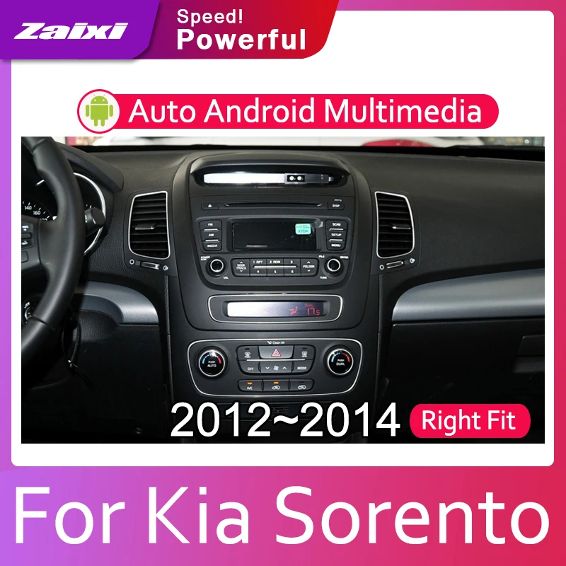 IPS ЖК экран Android для Kia Sorento R 2012 ~ 2014 автомобильные аксессуары радио GPS навигация